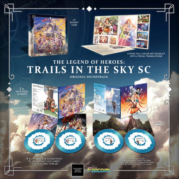 The Legend of Heroes: Trails In The Sky SC Original Soundtrack 4xLP