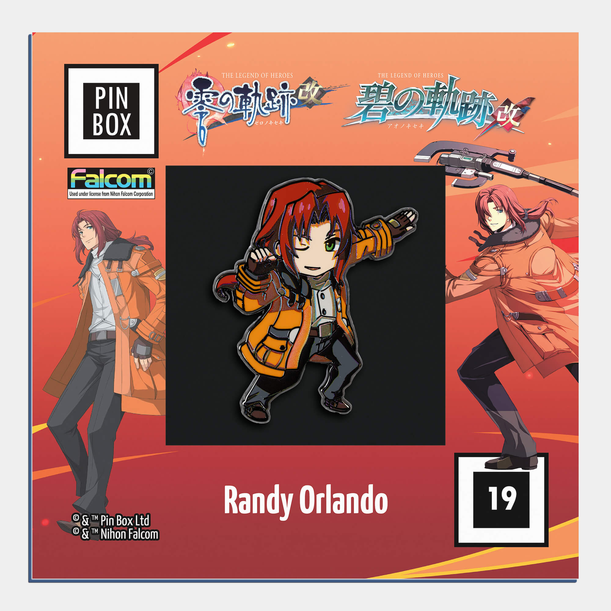 Randy Orlando - Zero no Kiseki - Pin Box Legend of Heroes 19
