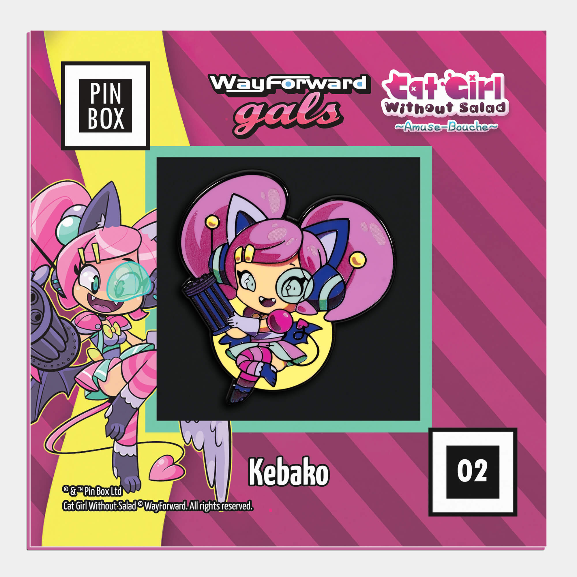 Kebako - Cat Girl Without Salad - WayForward Gals 02