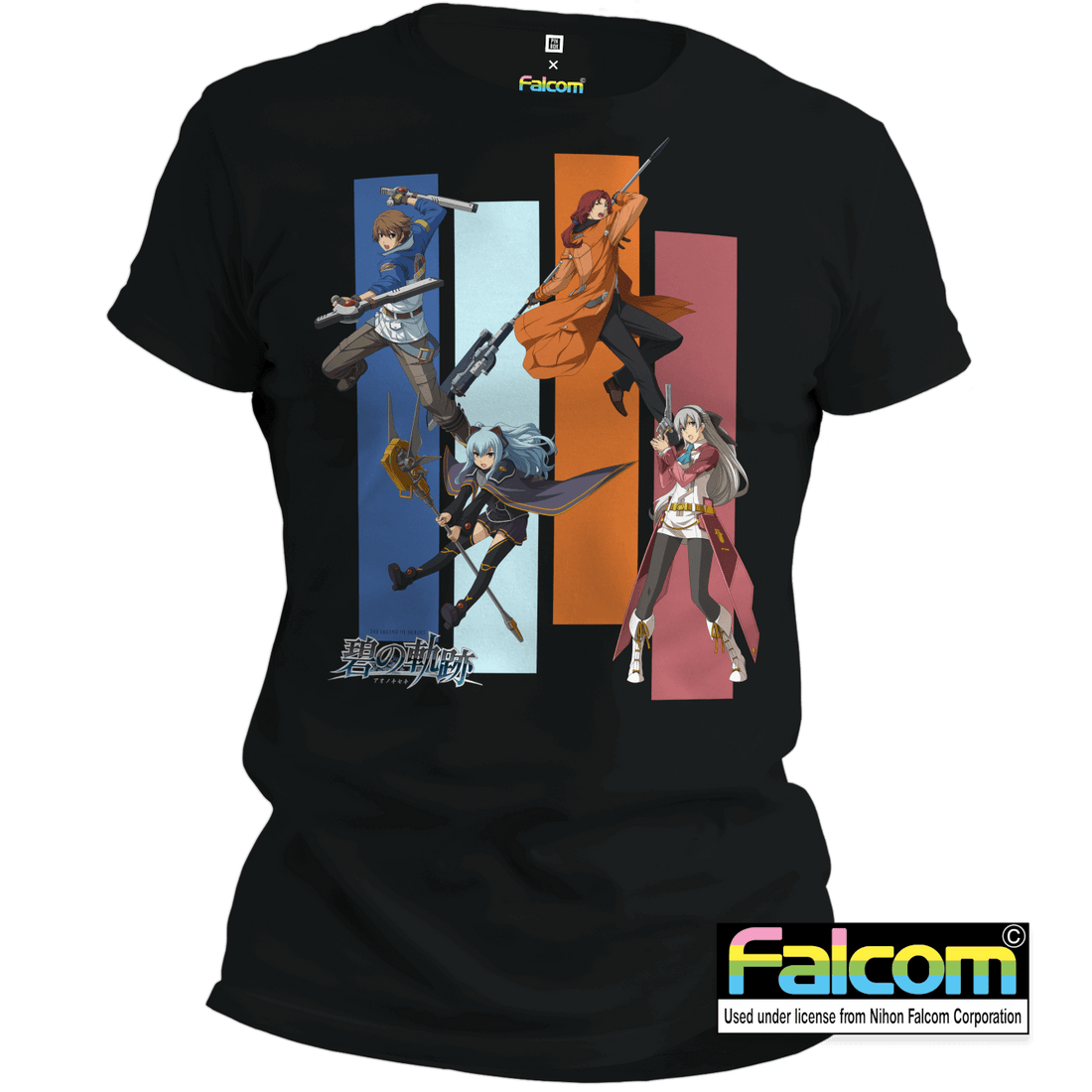 The Colourful Heroes of Crossbell - Falcom Licensed T-Shirt