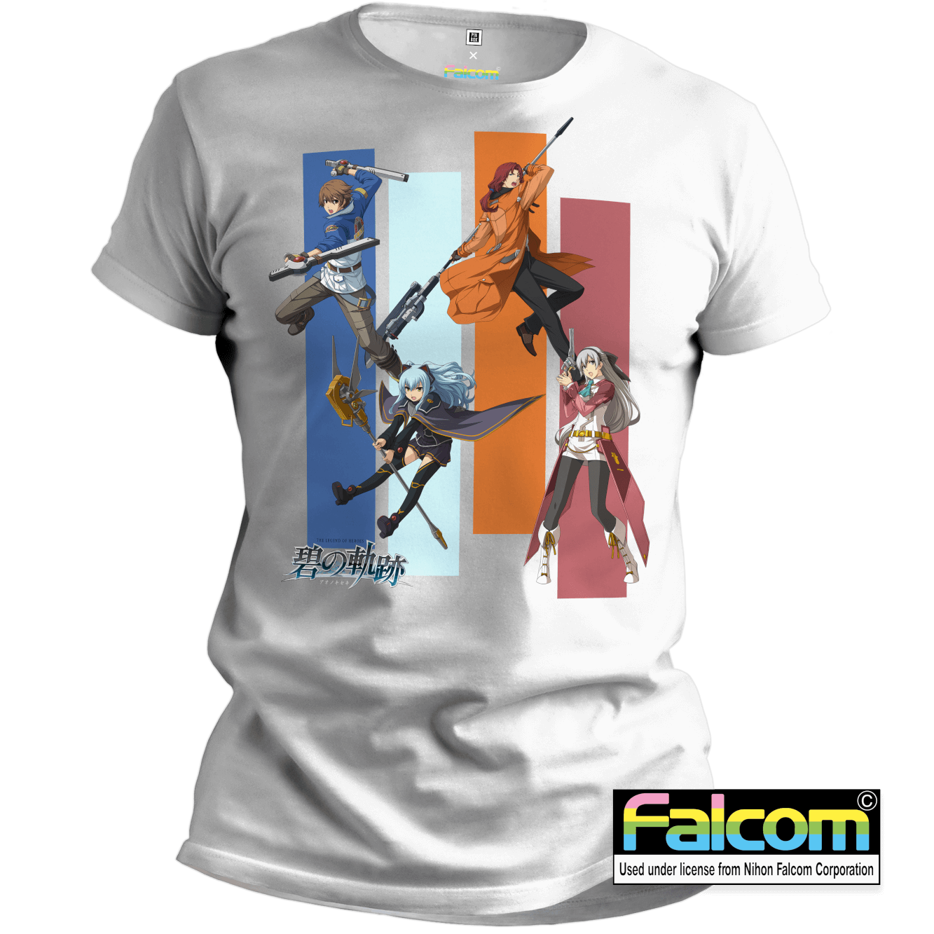 The Colourful Heroes of Crossbell - Falcom Licensed T-Shirt